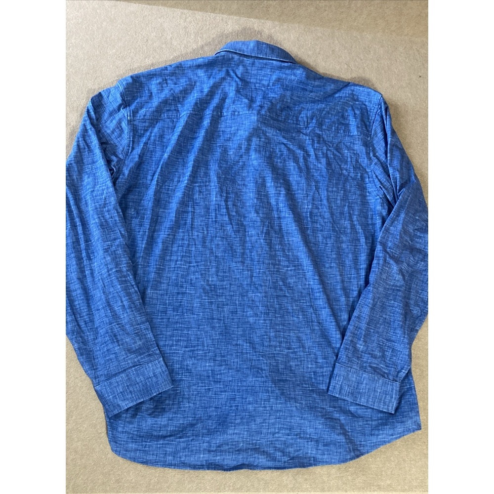 Buttercloth Icy Cotton Shirt Sz 3XL New Blue Heather Regular Fit Rustic Terrain - Picture 10 of 10